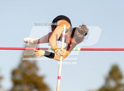 Thumbnail 2 in CIF State Track and Field Championships (Girls Pole Vault - Day 1) photogallery.