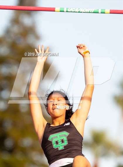 Thumbnail 2 in CIF State Track and Field Championships (Girls Pole Vault - Day 1) photogallery.