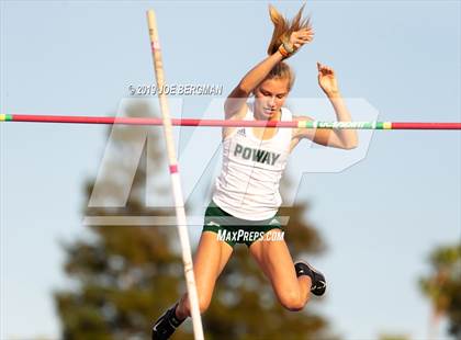 Thumbnail 2 in CIF State Track and Field Championships (Girls Pole Vault - Day 1) photogallery.