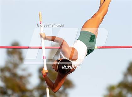 Thumbnail 3 in CIF State Track and Field Championships (Girls Pole Vault - Day 1) photogallery.