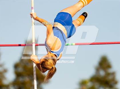 Thumbnail 3 in CIF State Track and Field Championships (Girls Pole Vault - Day 1) photogallery.