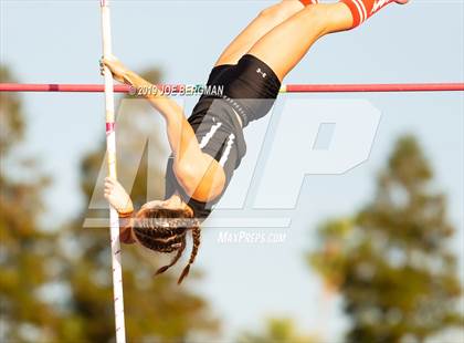 Thumbnail 2 in CIF State Track and Field Championships (Girls Pole Vault - Day 1) photogallery.