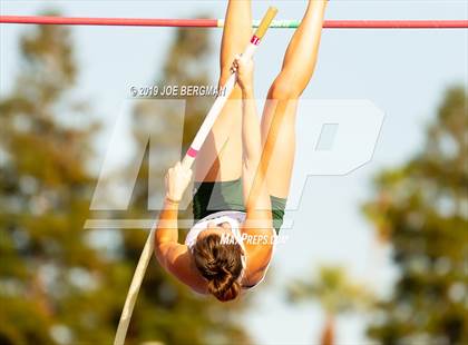 Thumbnail 1 in CIF State Track and Field Championships (Girls Pole Vault - Day 1) photogallery.
