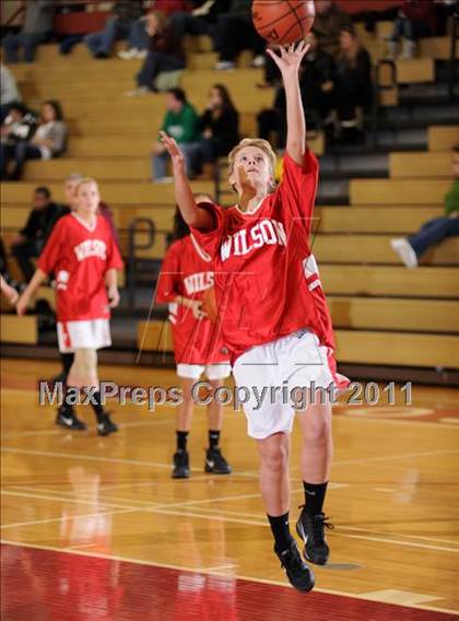 Thumbnail 2 in Cedar Crest vs. Wilson (Wilson Holiday Tournament) photogallery.