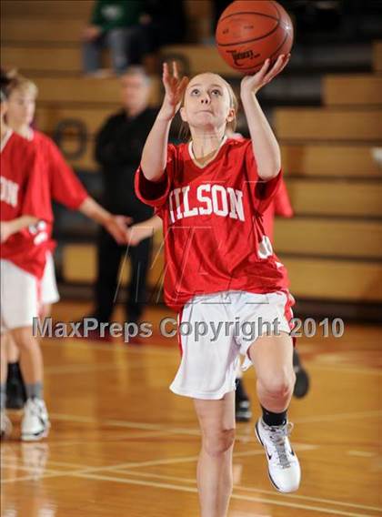 Thumbnail 3 in Cedar Crest vs. Wilson (Wilson Holiday Tournament) photogallery.