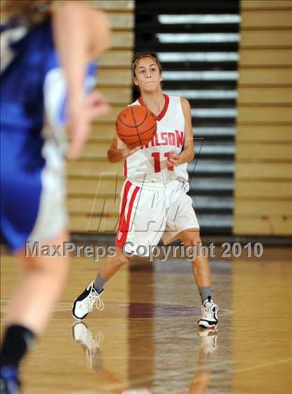Thumbnail 1 in Cedar Crest vs. Wilson (Wilson Holiday Tournament) photogallery.
