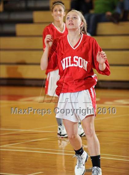 Thumbnail 3 in Cedar Crest vs. Wilson (Wilson Holiday Tournament) photogallery.