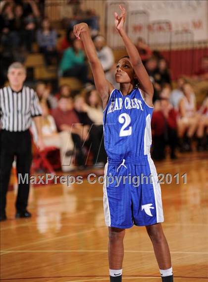 Thumbnail 3 in Cedar Crest vs. Wilson (Wilson Holiday Tournament) photogallery.
