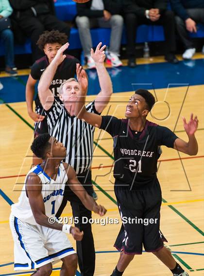 Thumbnail 1 in Woodcreek @ Newark Memorial (Prep 2 Prep Tip-Off Classic) photogallery.