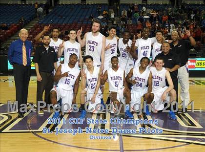 Thumbnail 3 in St. Joseph Notre Dame (CIF State D5 Award Photos) photogallery.