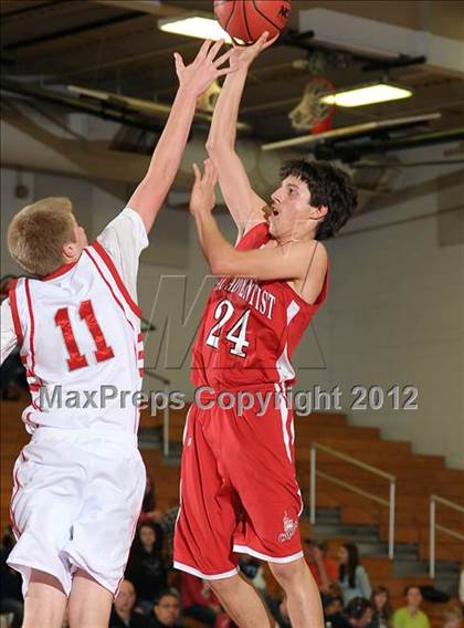 Thumbnail 2 in Sacramento Adventist vs. Victory Christian (CIF SJS D6 Final) photogallery.