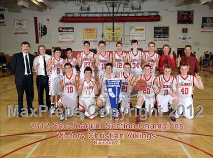 Thumbnail 2 in Sacramento Adventist vs. Victory Christian (CIF SJS D6 Final) photogallery.