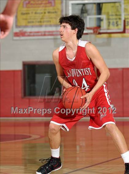 Thumbnail 3 in Sacramento Adventist vs. Victory Christian (CIF SJS D6 Final) photogallery.