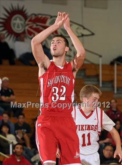Thumbnail 3 in Sacramento Adventist vs. Victory Christian (CIF SJS D6 Final) photogallery.