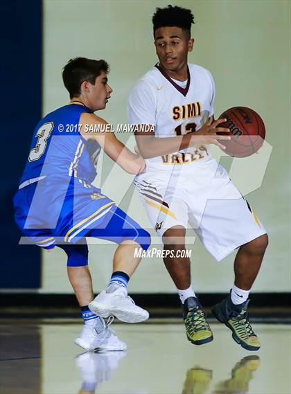 Thumbnail 3 in Simi Valley vs  Agoura (West Valley Tip-Off) photogallery.