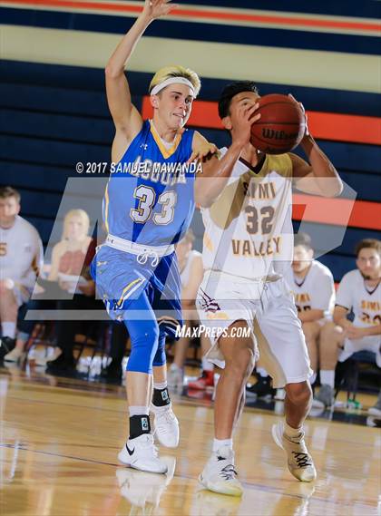Thumbnail 2 in Simi Valley vs  Agoura (West Valley Tip-Off) photogallery.