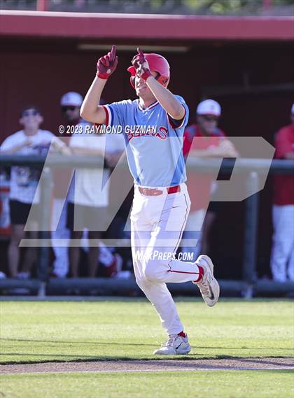 Thumbnail 1 in Arroyo Grande @ Buchanan (CIF CS Baseball Championships-Round 1) photogallery.