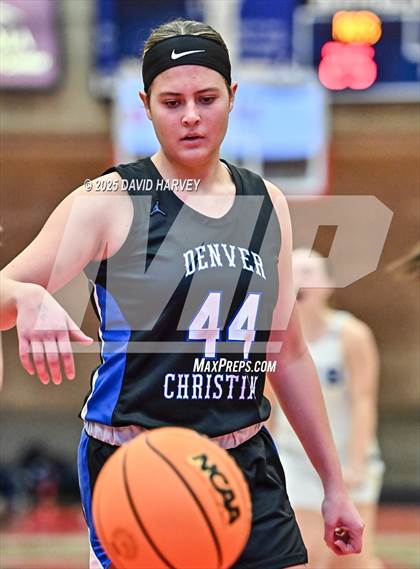 Thumbnail 3 in Resurrection Christian vs. Denver Christian (CHSAA 3A Final 4) photogallery.