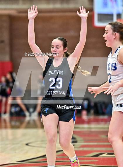 Thumbnail 3 in Resurrection Christian vs. Denver Christian (CHSAA 3A Final 4) photogallery.