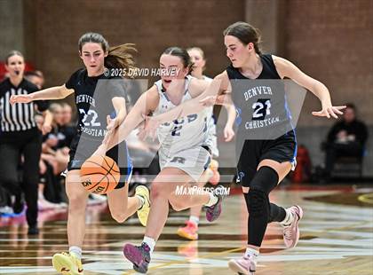 Thumbnail 3 in Resurrection Christian vs. Denver Christian (CHSAA 3A Final 4) photogallery.