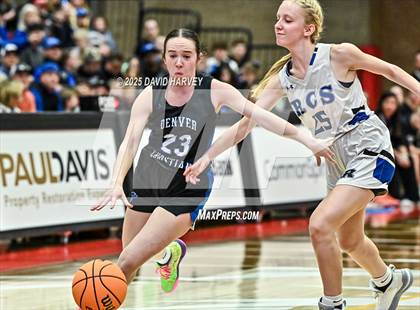 Thumbnail 2 in Resurrection Christian vs. Denver Christian (CHSAA 3A Final 4) photogallery.