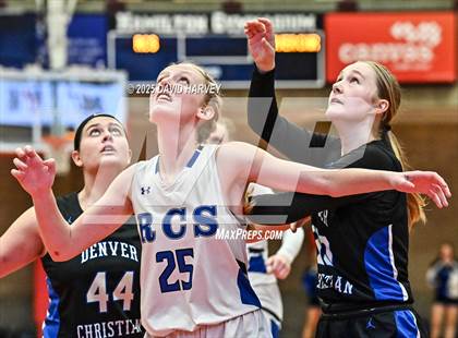 Thumbnail 2 in Resurrection Christian vs. Denver Christian (CHSAA 3A Final 4) photogallery.