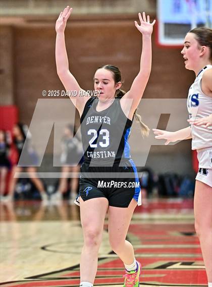 Thumbnail 2 in Resurrection Christian vs. Denver Christian (CHSAA 3A Final 4) photogallery.