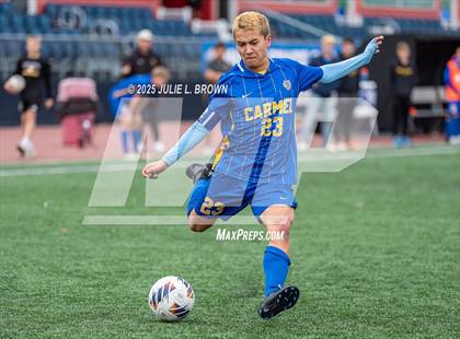 Thumbnail 3 in Carmel vs. Harrison (IHSAA 3A State Final) photogallery.