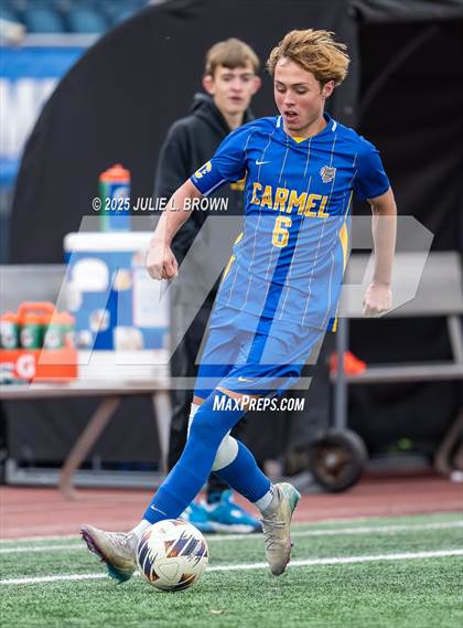 Thumbnail 2 in Carmel vs. Harrison (IHSAA 3A State Final) photogallery.