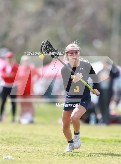 Thumbnail 2 in El Segundo vs Rosary Academy (Rose Bowl Jamboree) photogallery.