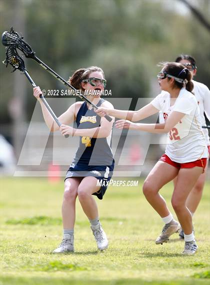 Thumbnail 2 in El Segundo vs Rosary Academy (Rose Bowl Jamboree) photogallery.