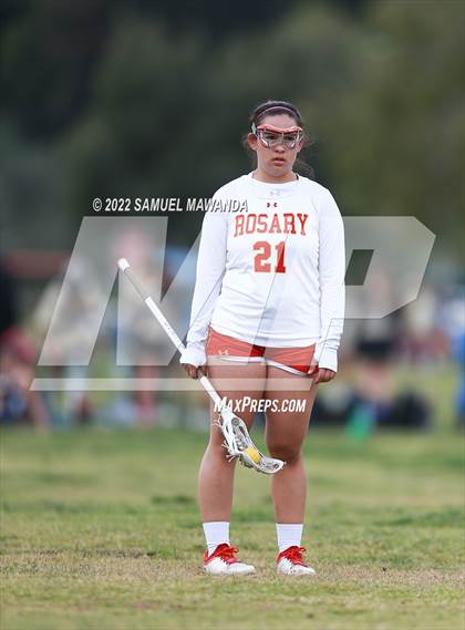 Thumbnail 3 in El Segundo vs Rosary Academy (Rose Bowl Jamboree) photogallery.