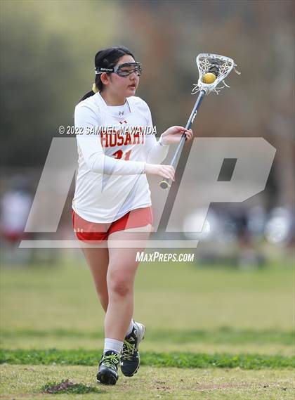 Thumbnail 1 in El Segundo vs Rosary Academy (Rose Bowl Jamboree) photogallery.