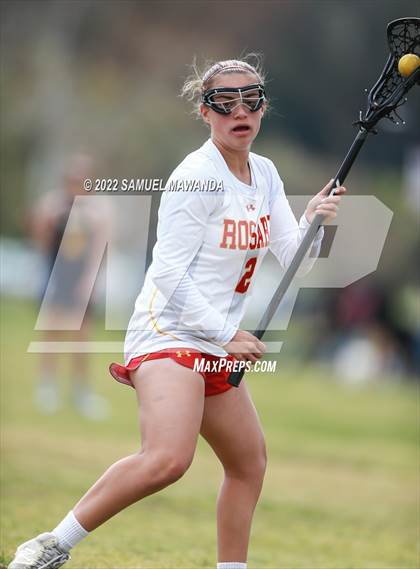 Thumbnail 2 in El Segundo vs Rosary Academy (Rose Bowl Jamboree) photogallery.