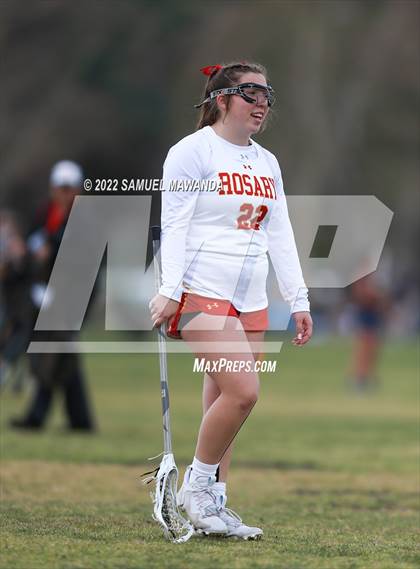 Thumbnail 2 in El Segundo vs Rosary Academy (Rose Bowl Jamboree) photogallery.