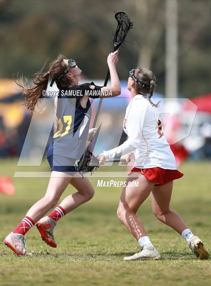 Thumbnail 3 in El Segundo vs Rosary Academy (Rose Bowl Jamboree) photogallery.