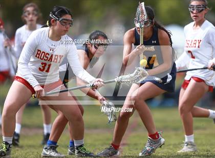 Thumbnail 3 in El Segundo vs Rosary Academy (Rose Bowl Jamboree) photogallery.