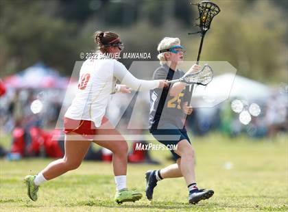 Thumbnail 2 in El Segundo vs Rosary Academy (Rose Bowl Jamboree) photogallery.