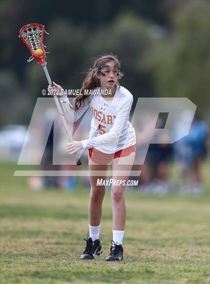 Thumbnail 2 in El Segundo vs Rosary Academy (Rose Bowl Jamboree) photogallery.