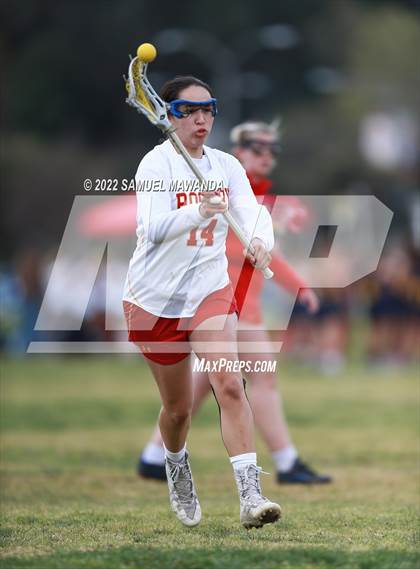 Thumbnail 2 in El Segundo vs Rosary Academy (Rose Bowl Jamboree) photogallery.