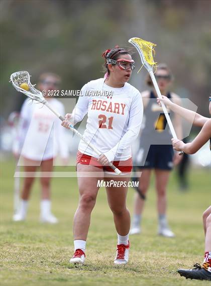 Thumbnail 2 in El Segundo vs Rosary Academy (Rose Bowl Jamboree) photogallery.