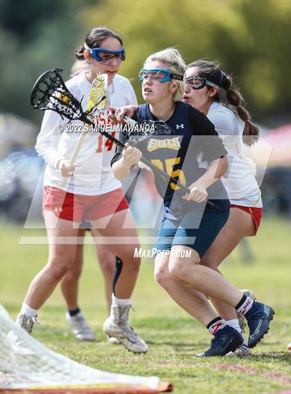Thumbnail 3 in El Segundo vs Rosary Academy (Rose Bowl Jamboree) photogallery.