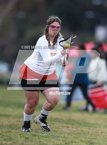 Thumbnail 1 in El Segundo vs Rosary Academy (Rose Bowl Jamboree) photogallery.
