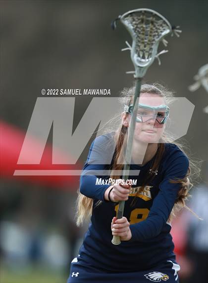 Thumbnail 2 in El Segundo vs Rosary Academy (Rose Bowl Jamboree) photogallery.