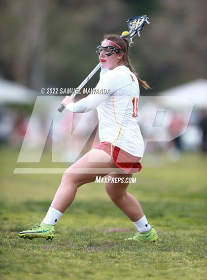 Thumbnail 3 in El Segundo vs Rosary Academy (Rose Bowl Jamboree) photogallery.