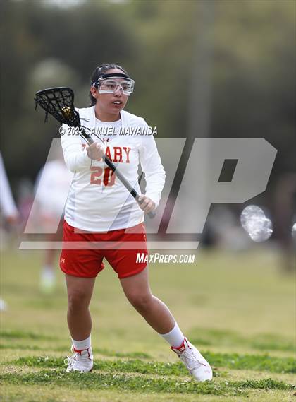 Thumbnail 2 in El Segundo vs Rosary Academy (Rose Bowl Jamboree) photogallery.