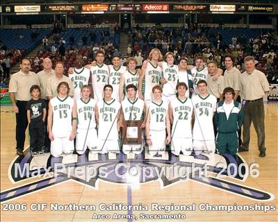 Thumbnail 2 in CIF NorCal Regional Team Photos (Boys - Arco Arena) photogallery.