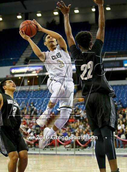 Thumbnail 2 in Central Catholic vs West Campus (CIF SJS D4 Final) photogallery.