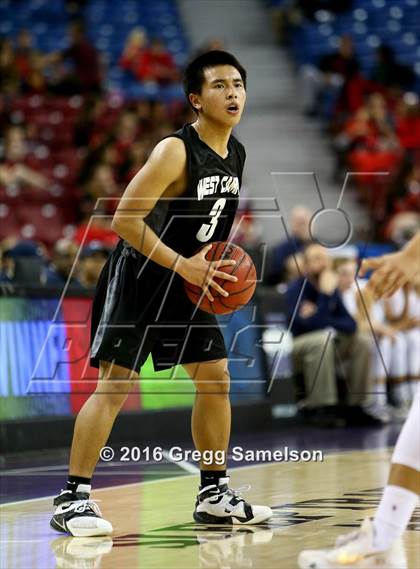 Thumbnail 3 in Central Catholic vs West Campus (CIF SJS D4 Final) photogallery.