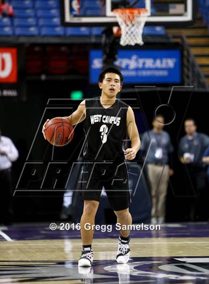Thumbnail 3 in Central Catholic vs West Campus (CIF SJS D4 Final) photogallery.